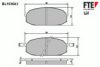 FTE BL1636A2 Brake Pad Set, disc brake